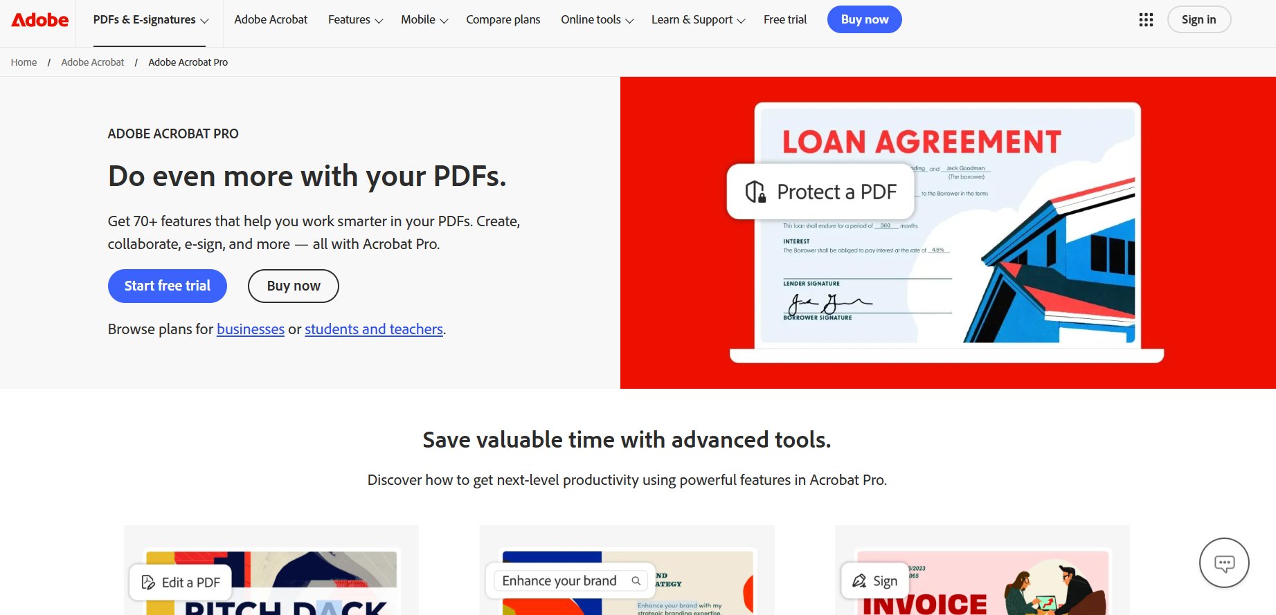 Adobe Acrobat Pro – Best AI Tools for Extracting Data from PDFs