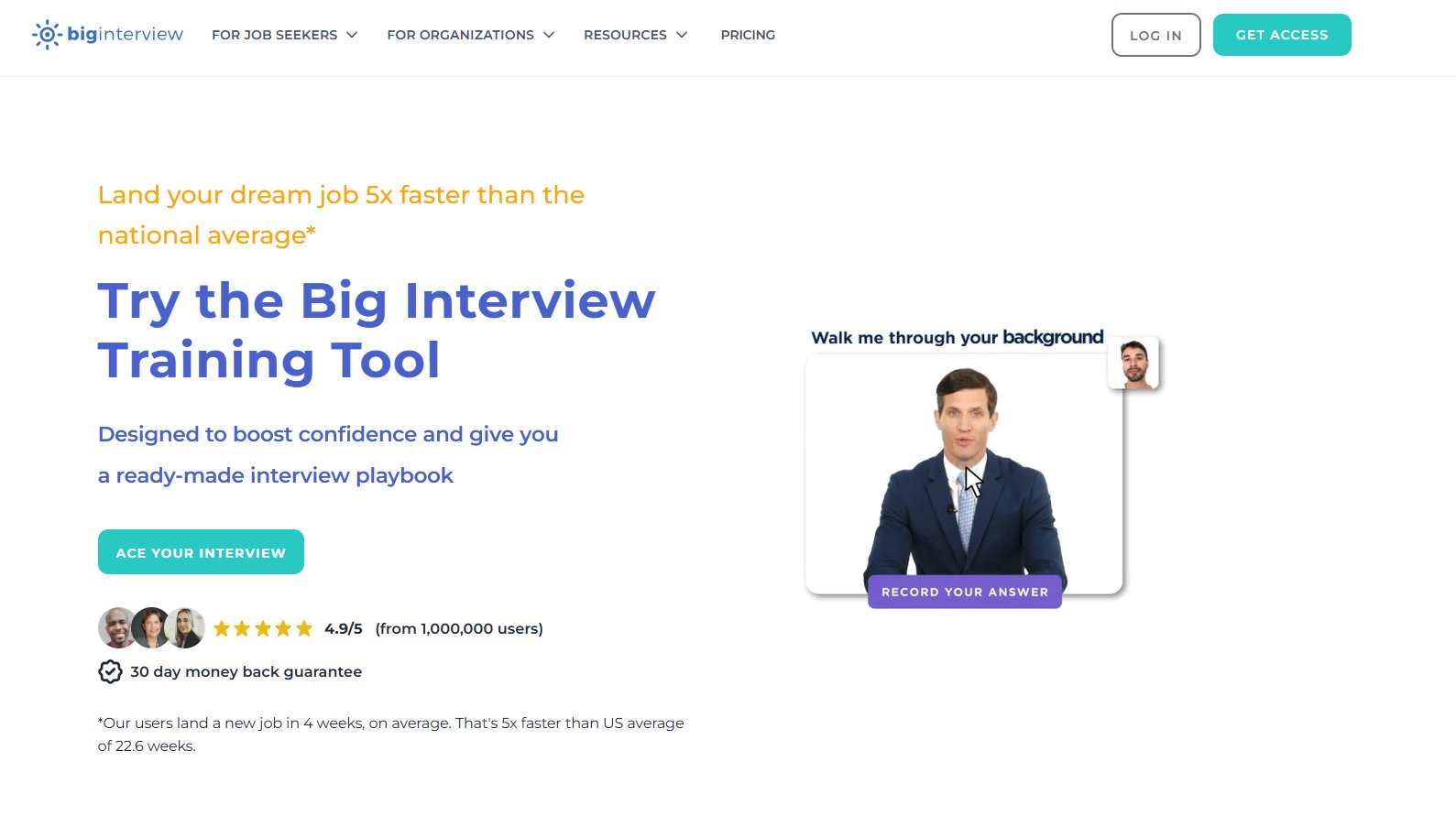 Big Interview (Best for Structured Learning)