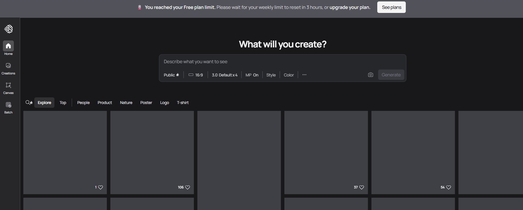 Ideogram AI – Best for Text-Based Artistic Thumbnails