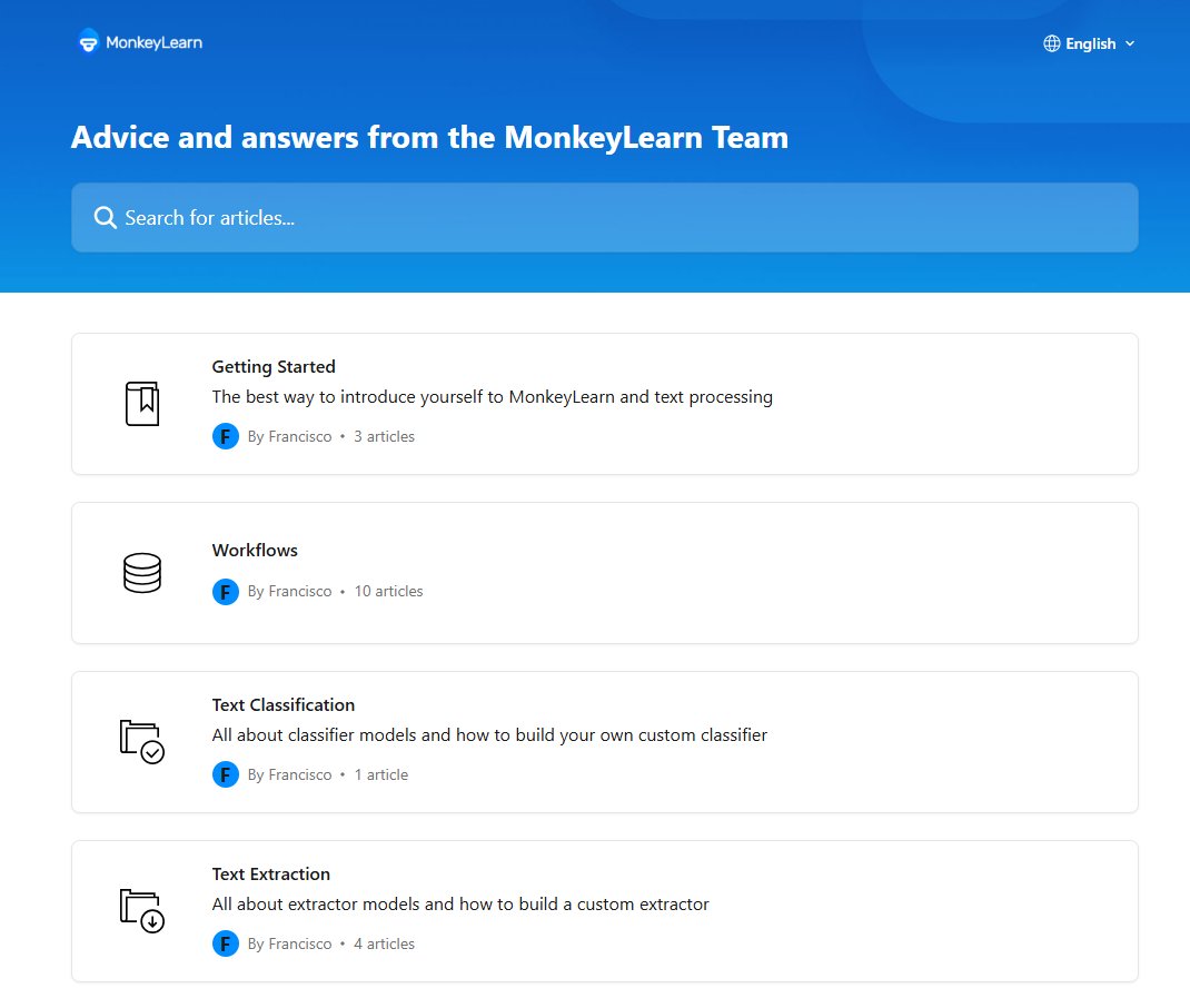 MonkeyLearn (Best AI Tools for Auto-Filling Spreadsheets)