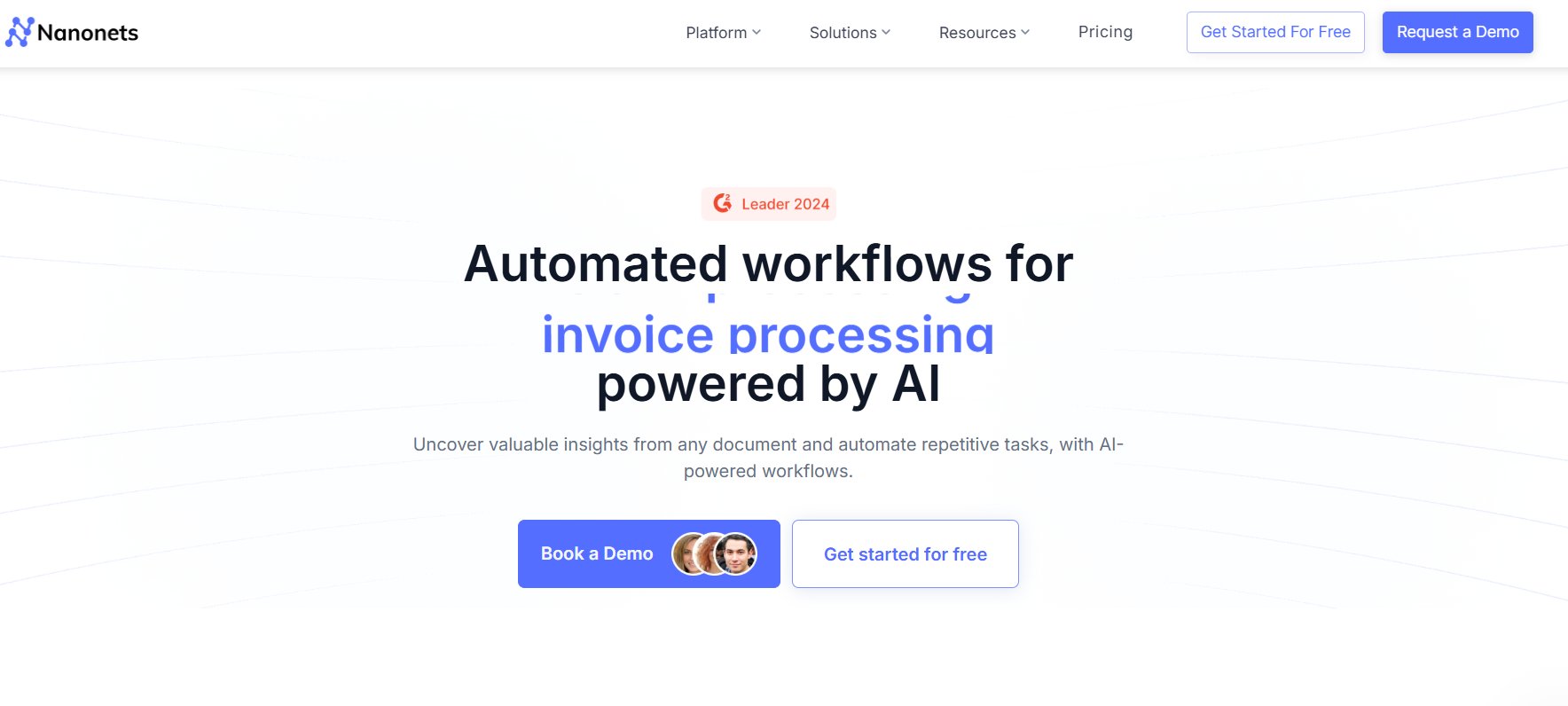 Nanonets – Best for Automation