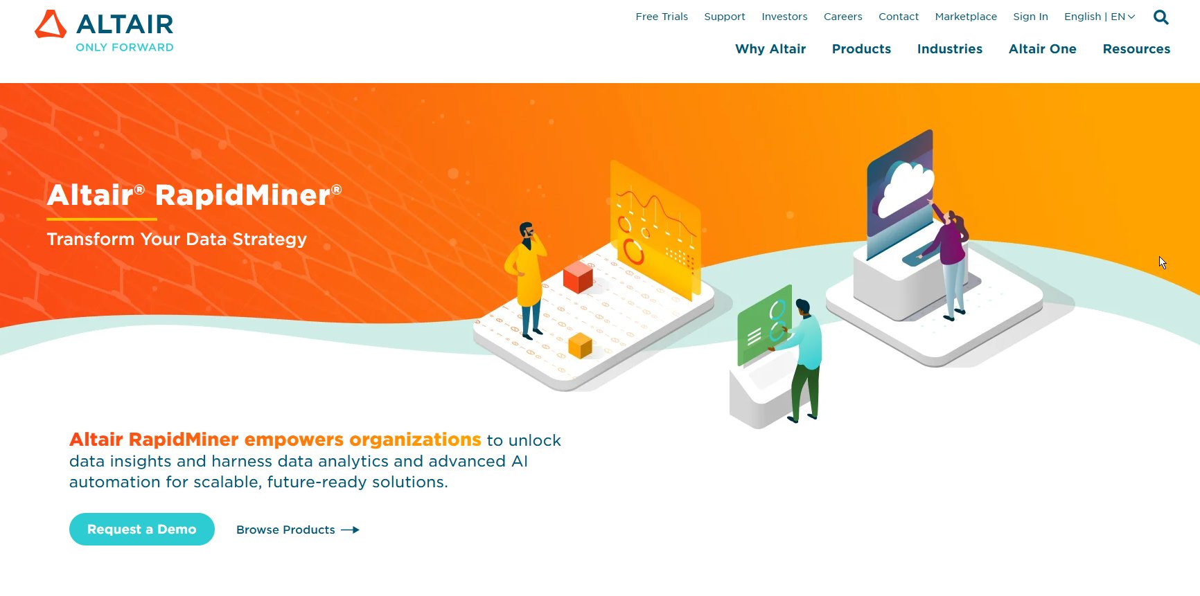 RapidMiner (Best for Predictive Modeling)