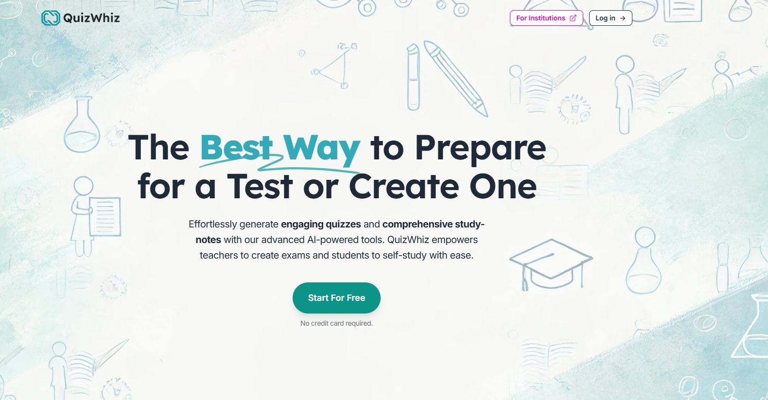QuizWhiz (Best Free AI Quiz Maker)