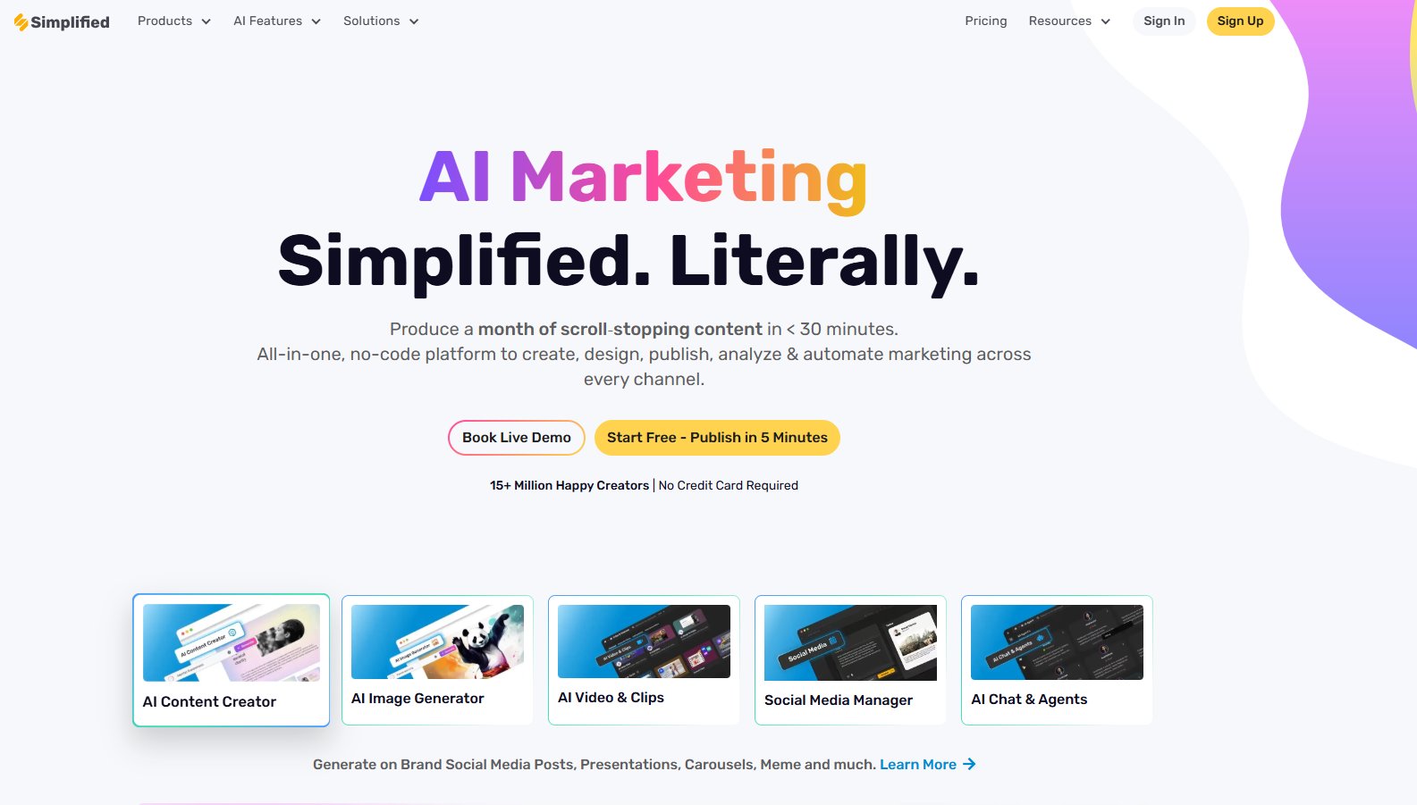 Simplified (Best Free AI Thumbnail Maker)